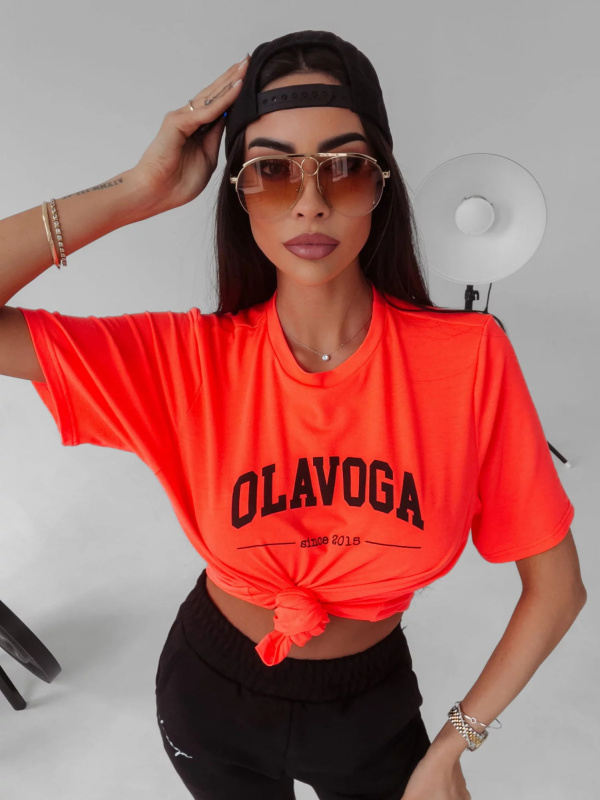 Dámské tričko 277114 korálová - Ola Voga S