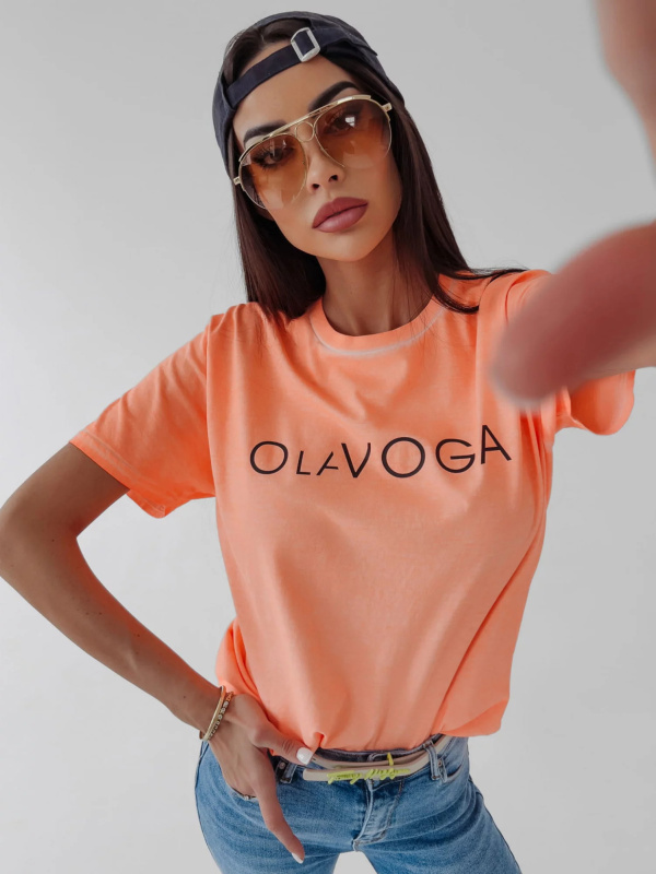 Dámské tričko 277745 lososové - Ola Voga UNI