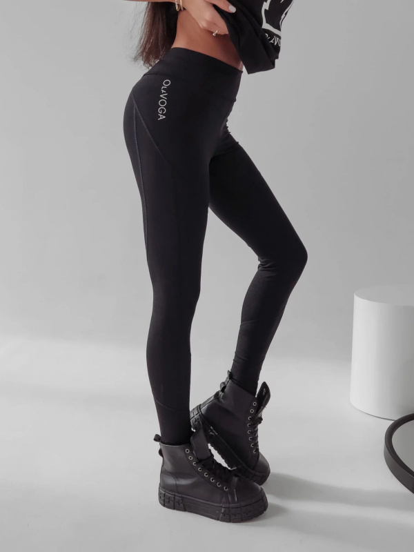 Dámské legíny 278049 černá   - Ola voga M