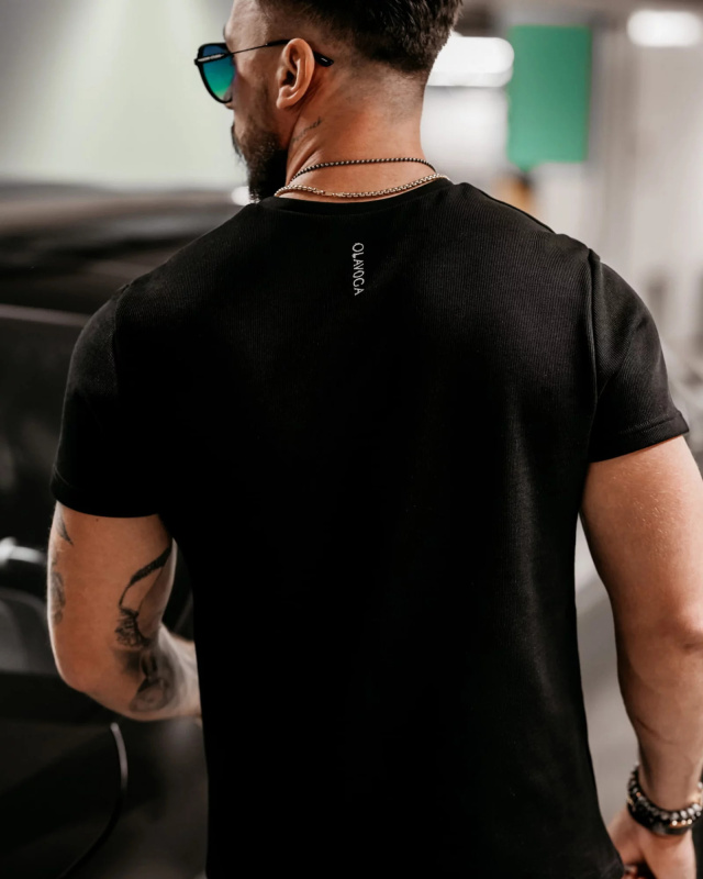 Pánské tričko 278060 černé - Ola Voga XL