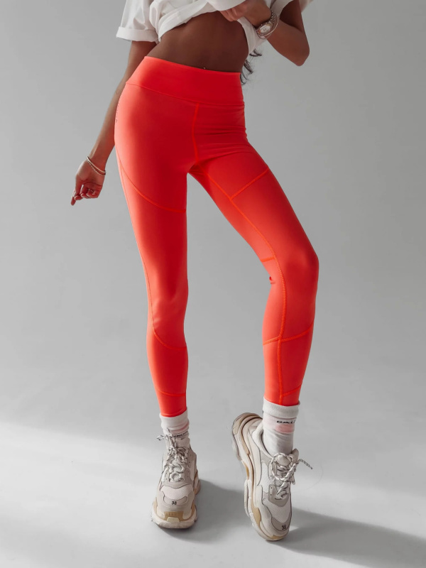 Dámské legíny 278049 neonově oranžová - Ola voga M