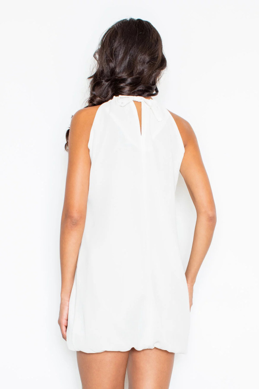 Dámské šaty M065 ecru - Figl S