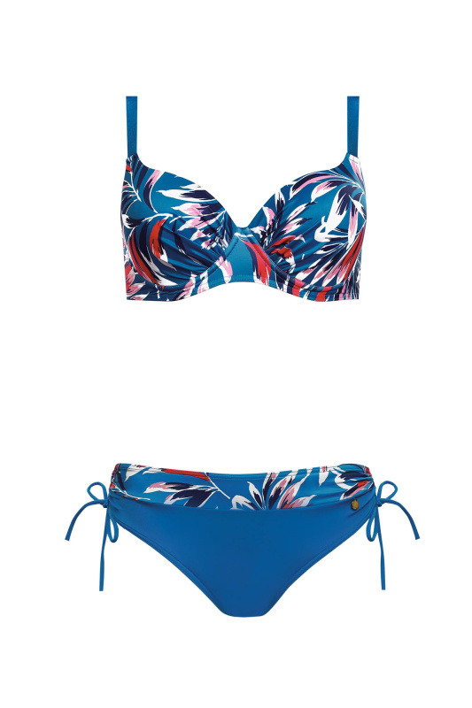 Dvoudílné plavky Blue 3 S940TJ22 - Self 46D modrá