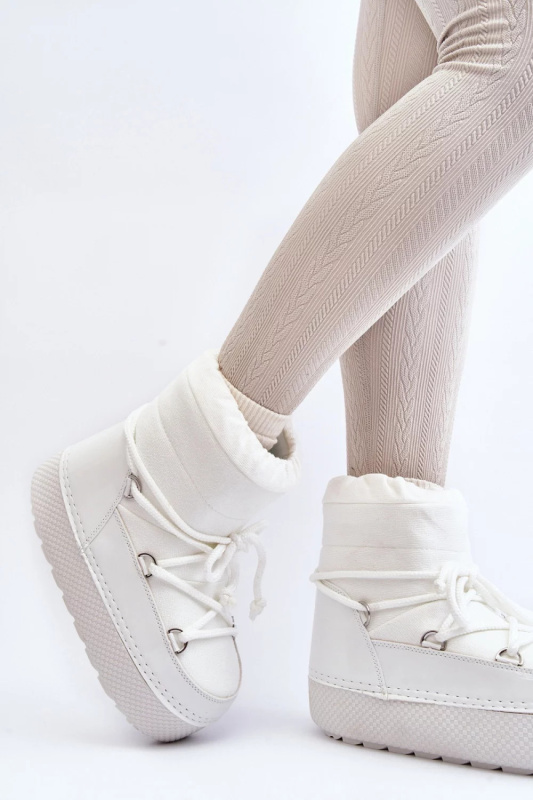 Sněhule  NB6156 model 191328 bílé - Step in style 35/36