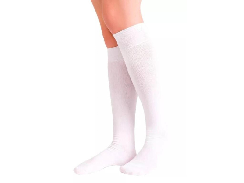 Dámské bavlněné podkolenky 072 bílé - Steven 38/40