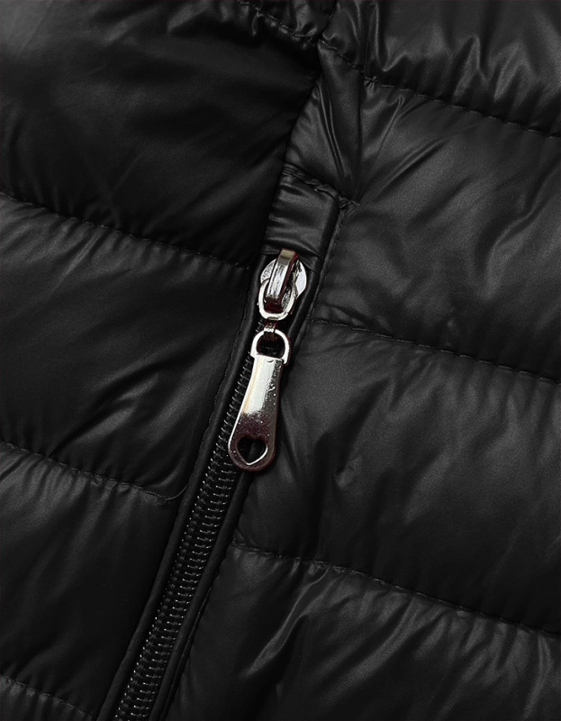 Černá prošívaná vesta (16M9151-392) černá - J.Style 48