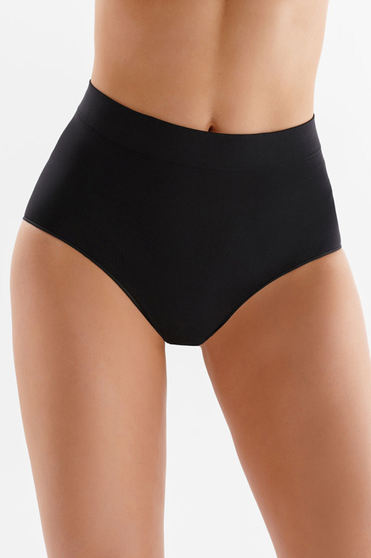 Dámské Midi Briefs kalhotky code S109 Natural - Gabriella L černá