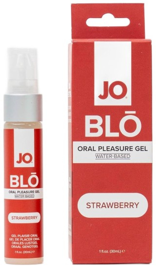 System JO BLO Oral Gel Strawberry 30ml