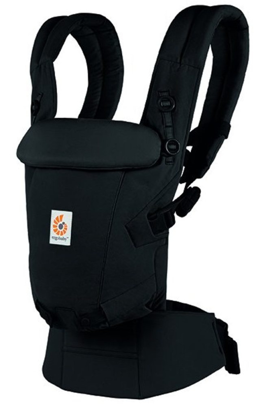 Ergobaby Adapt nosítko soft touch cotton - onyx black