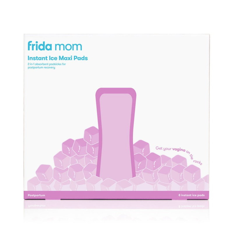 Frida Mom chladicí absorpční Ice Maxi vložky + jednorázové poporodní kalhotky