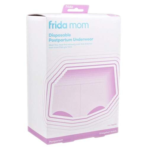 Frida Mom jednorázové poporodní kalhotky - šortky, 8 ks
