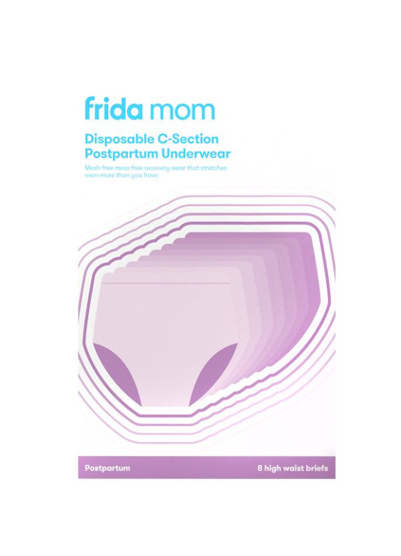 Frida Mom jednorázové poporodní kalhotky po císařském řezu, 8 ks