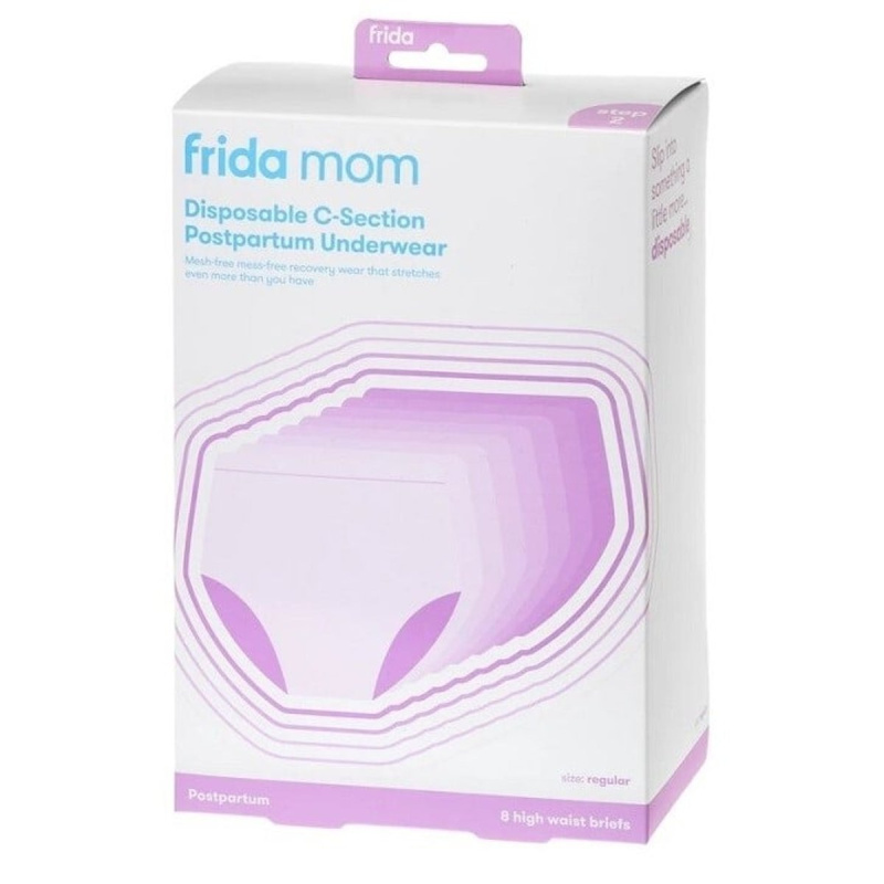 Frida Mom jednorázové poporodní kalhotky po císařském řezu, 8 ks