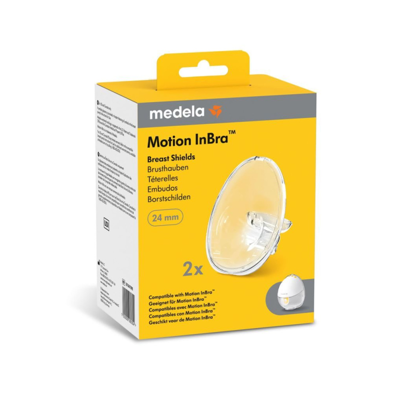 Medela 2x Prsní nástavec Motion InBra™ - M (24 mm)