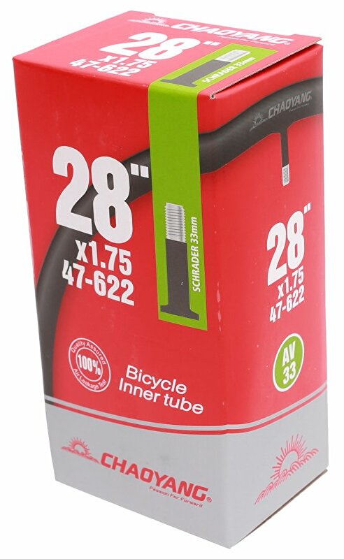 duše CHAOYANG 28" 700x38/45C (38/45-622/630) AV 33 mm Barva: ventil AV, Velikost: 700