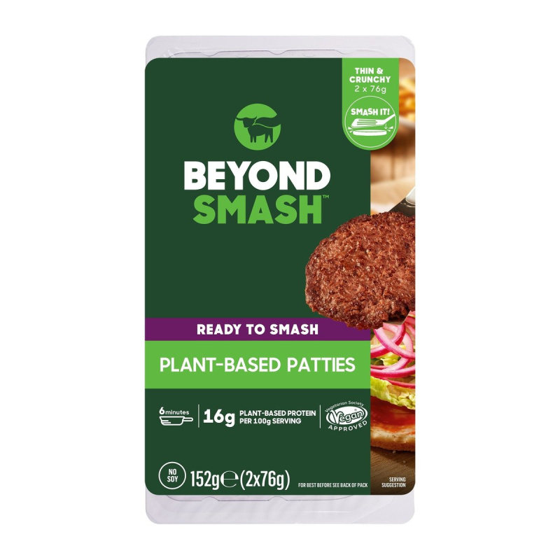 Beyond Meat Beyond smash burger, 2 ks (mražené)