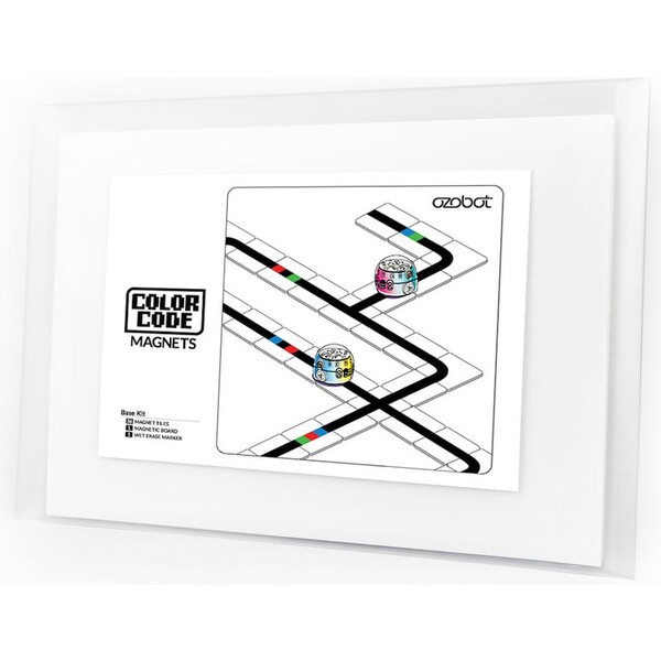 Ozobot základní sada magnetů s barevnými kódy, 36 ks Bílá