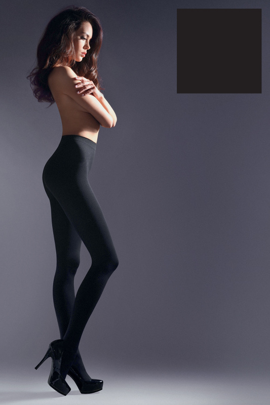 Silonkové punčocháče Gabriella Microfibre 100 Den Code 124 Barva: Černá, Velikost: 3-M