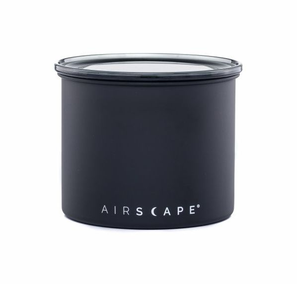 Airscape Matte Black dóza na 300 g kávy 1 ks