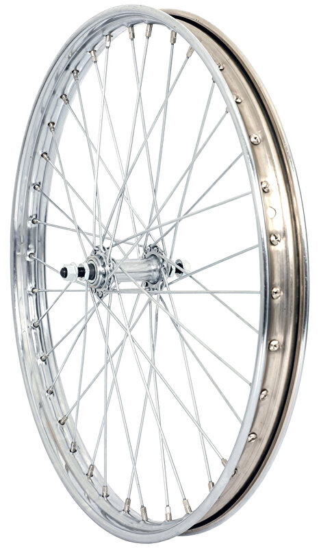 BASIC zapletené kolo 2 1/4-19 Fe na káru chrom Velikost: 19"