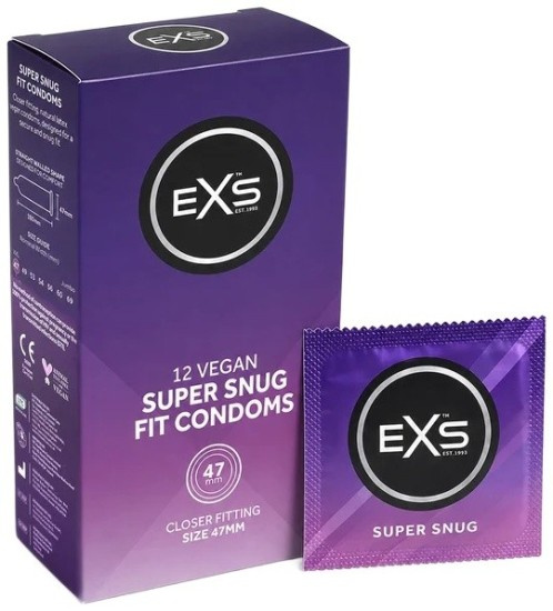 EXS SUPER SNUG FIT kondomy (12ks)