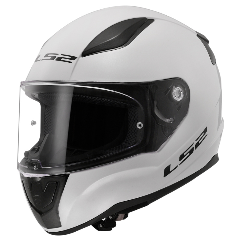 Moto přilba LS2 FF353 Rapid II Solid White XL (61-62)