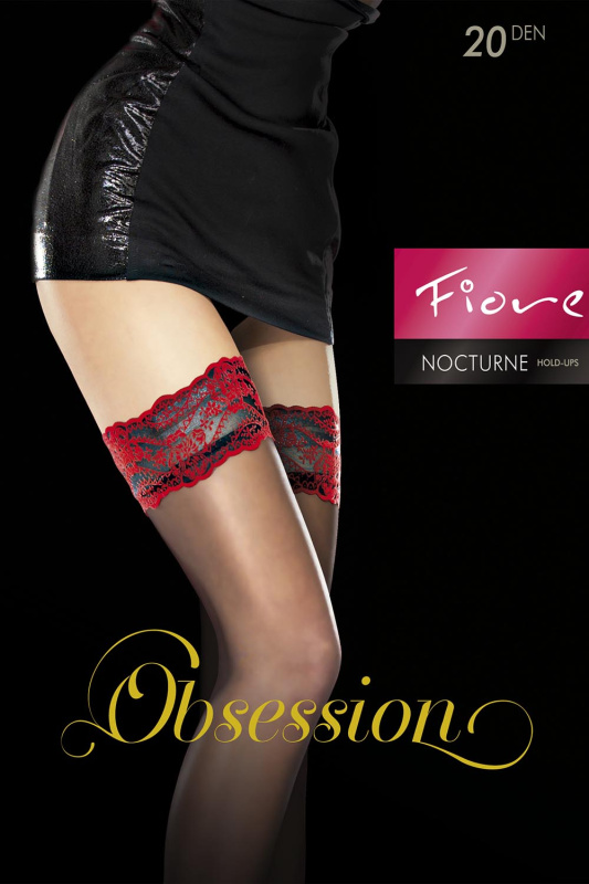 Punčochy Fiore Nocturne 20 den Barva: Černá, Velikost: 4-L