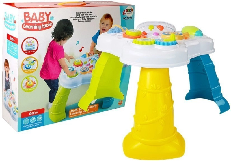Leantoys Educational Table Birthday Sweets se zvuky pro dítě