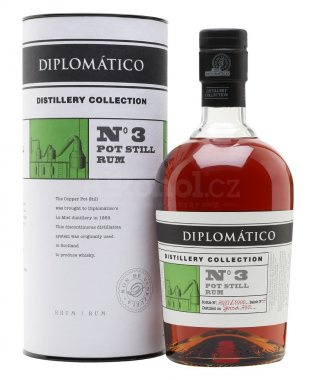 Diplomático Diplomatico No. 3 Pot Still Rum Distillery Collection 47% 0,7l