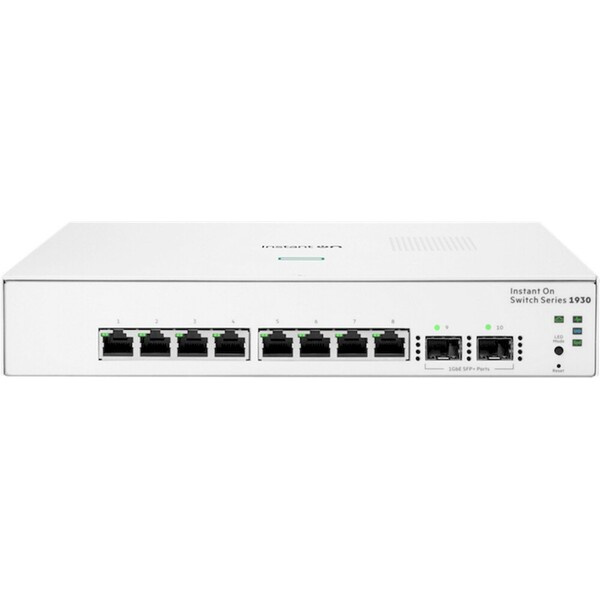 HPE NW Instant On 1930 8G 2SFP Bílá