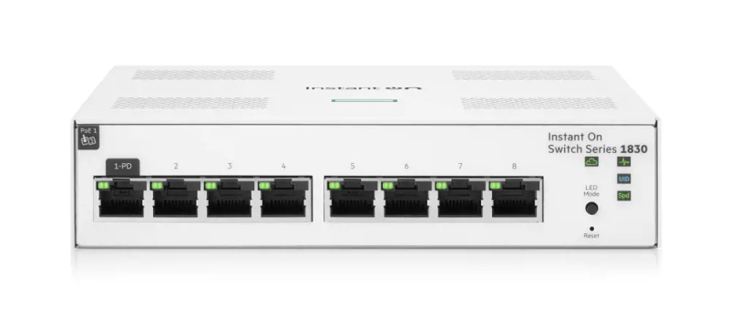 HPE NW Instant On 1830 8G Bílá