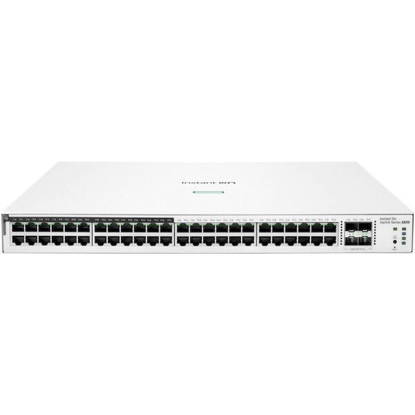 HPE NW Instant On 1830 48G CL4 PoE 4SFP 370W Bílá
