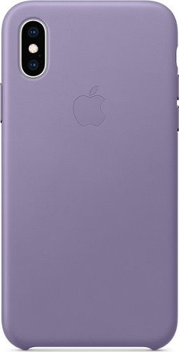Apple kožené pouzdro iPhone X/XS Lilac