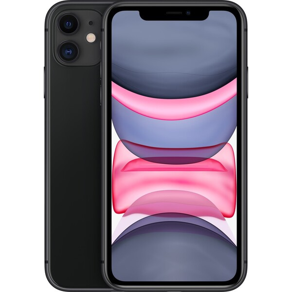 iPhone 11 64GB Černá třídy Výborný