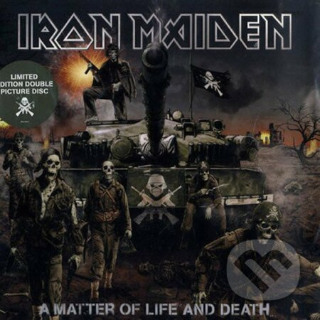Iron Maiden: A Matter Of Life And Death LP (2LP) - Maiden Iron