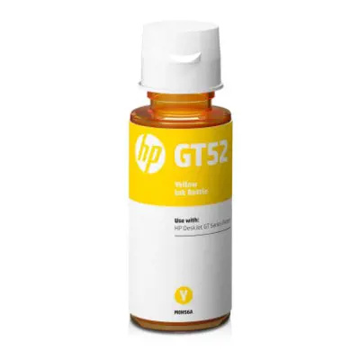 Inkoustová náplň HP GT52, žlutá