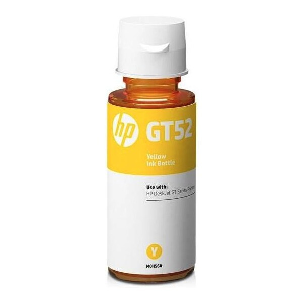 Inkoustová náplň HP GT52, žlutá