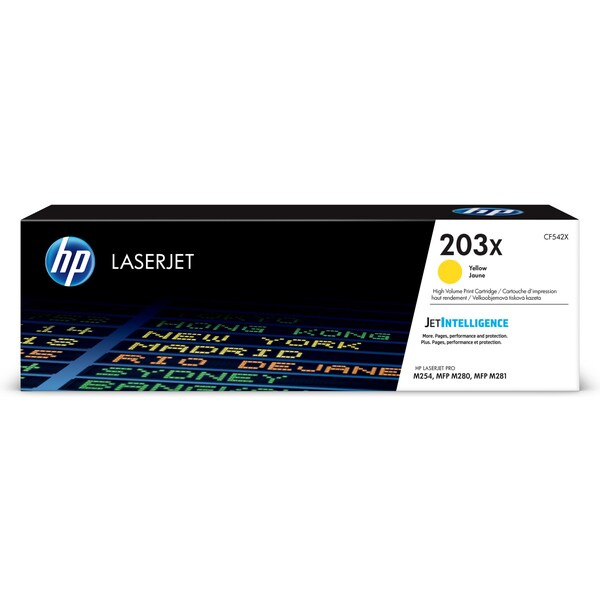 HP CF542X - originální Žlutá