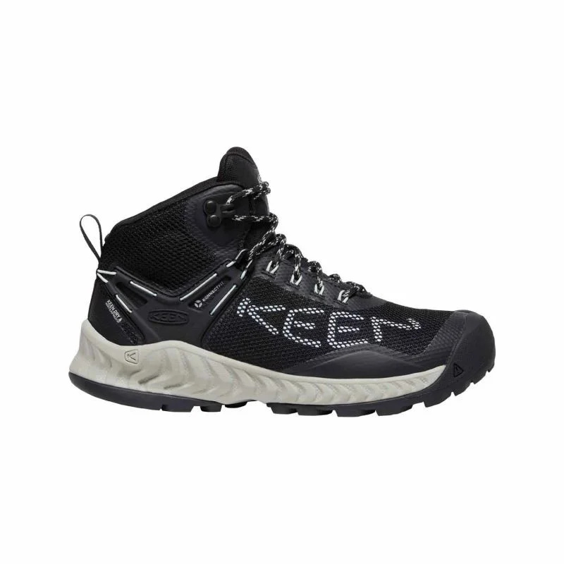 KEEN NXIS EVO MID WP BLACK/BLUE GLASS W KE-1025911 dámské boty 39.5
