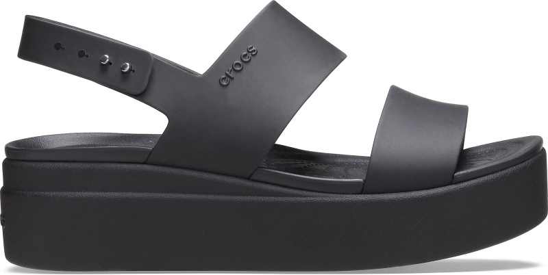 Dámské boty crocs brooklyn low wedge černá 41-42