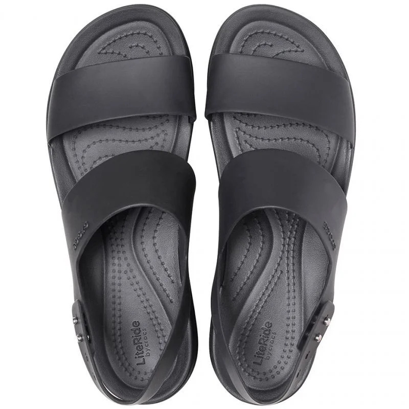 Sandály Crocs Brooklyn Low Wedge W 206453 060 dámské 37-38