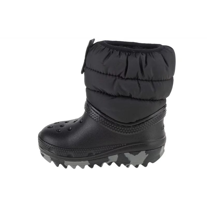 Crocs Classic Neo Puff Boot Toddler Jr 207683-001 20/21