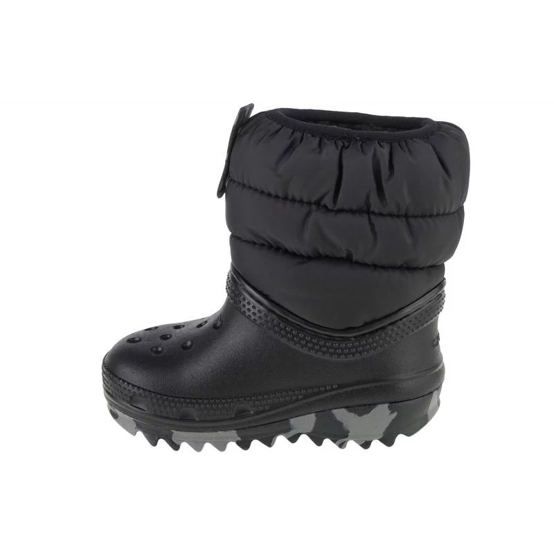 Dětské sněhule Jr 207683-001 Černá - Crocs  černá 22-23