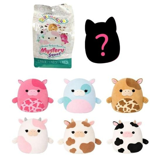 SQUISHMALLOWS Mystery voňavý plyšák, 13 cm - mořské kravičky