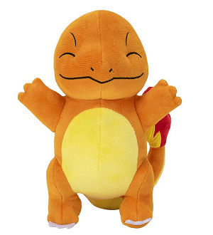 Plyšák Pokémon Charmander (Closed Eyes) 20 cm