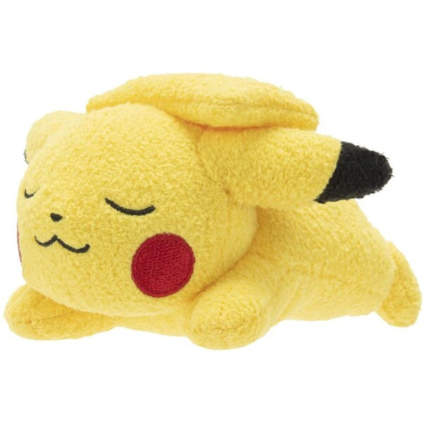 Jazwares plyšák Sleeping Pokémon - Pikachu 13 cm Žlutá