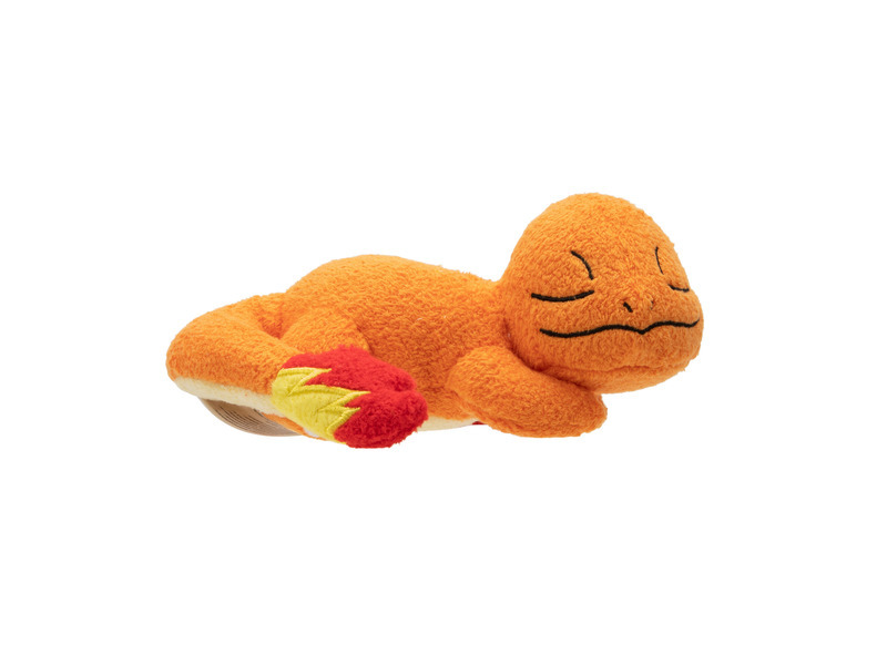 Jazwares plyšák Sleeping Pokémon - Charmander 13 cm Oranžová