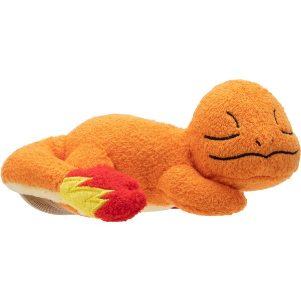 Jazwares plyšák Sleeping Pokémon - Charmander 13 cm Oranžová