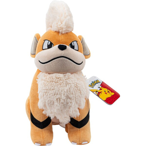 Jazwares plyšák Pokemon - Growlithe 32,5 cm Oranžová