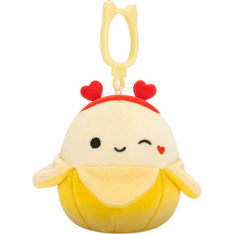 Squishmallows Klíčenka Banán - Junie, 9 cm